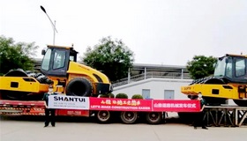 SHANTUI Exports Road Rollers In Large Numbers To Middle Asian Market