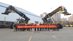 LIUGONG Reach Stacker Received Worldwide Orders 