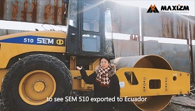 MAXIZM | SEM 510 Road Roller