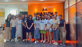 Yvonne Visited MAXIZM Company