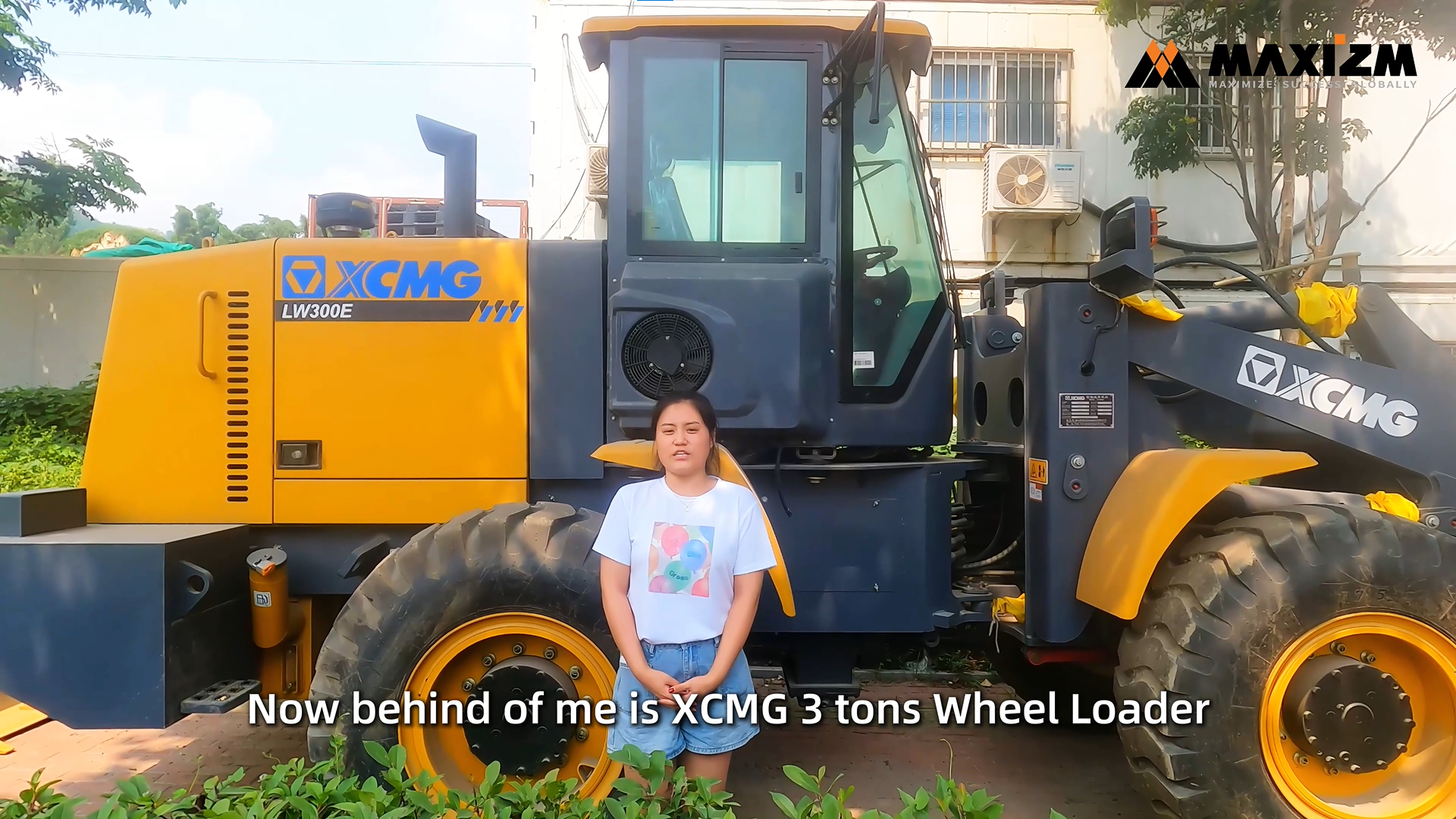 Details of XCMG LW300E Wheel Loader