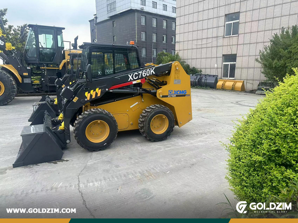 Algeria - 2 Units XCMG XC760K Skid Steer Loader