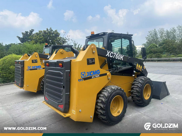 Algeria - 2 Units XCMG XC760K Skid Steer Loader