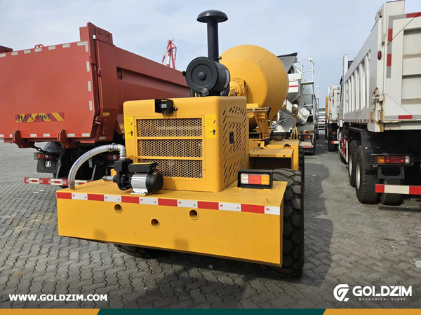 Algeria - 1 Unit HONGYUAN HY-260 Self Loading Concrete Mixer Truck