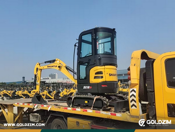 Slovenia - 1 Unit SHANTUI SE18SR Mini Excavator