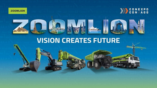 ZOOMLION to Showcase Intelligent Equipment at CONEXPO-CON/AGG 2026