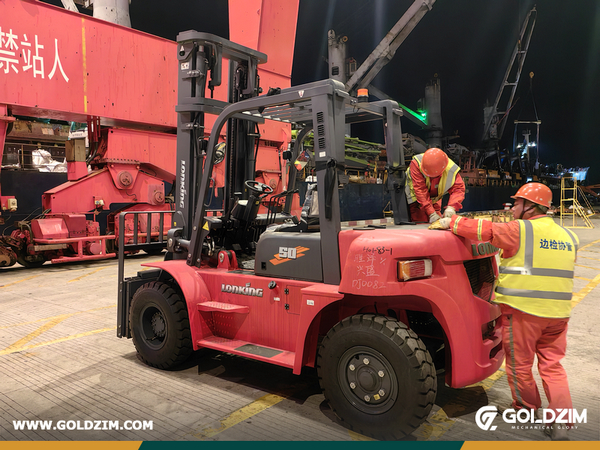 Algeria - 1 LONKING CPCD50 Forklift & 1 JMC Truck