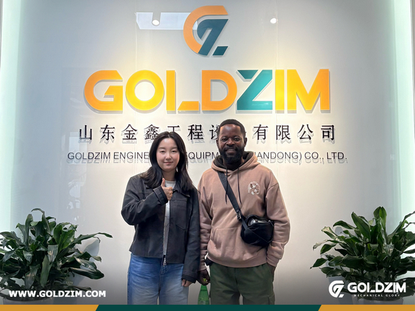 Ghana Client Visited GOLDZIM Office and SDLG Factory