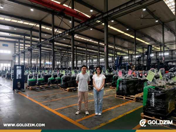 China Client Visited Hangcha Factory