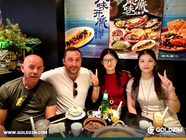 French Clients Visited GOLDZIM Office