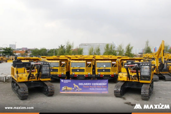 LiuGong Mining Equipment Delivered To Indonesia Coal Mine