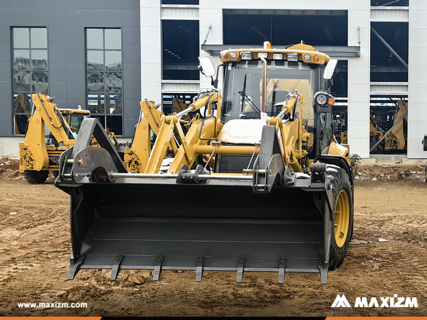  Russia - 2 Units SHANMON 388H Backhoe Loader