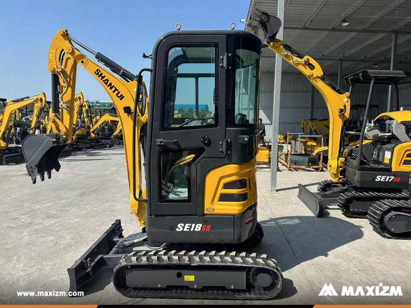 Slovenia - 1 Unit SHANTUI SE18SR Mini Excavator